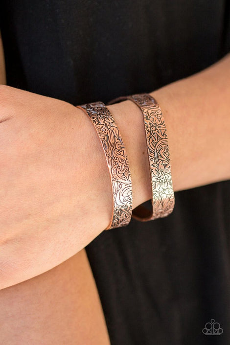 Garden Goddess - Copper Paparazzi Bracelet