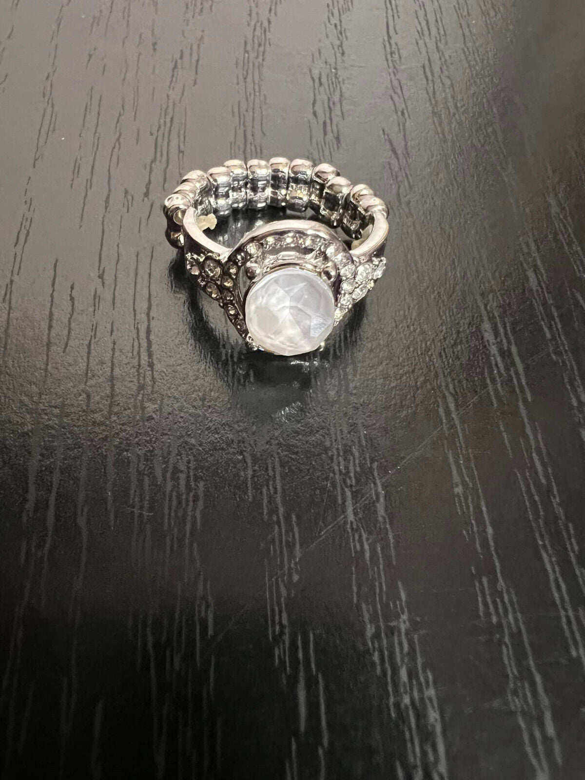 Dazzling I Do's White Paparazzi Ring