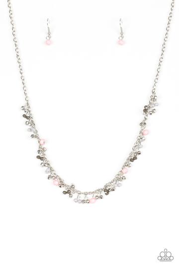 Sailing the Seven Seas Pink Necklace