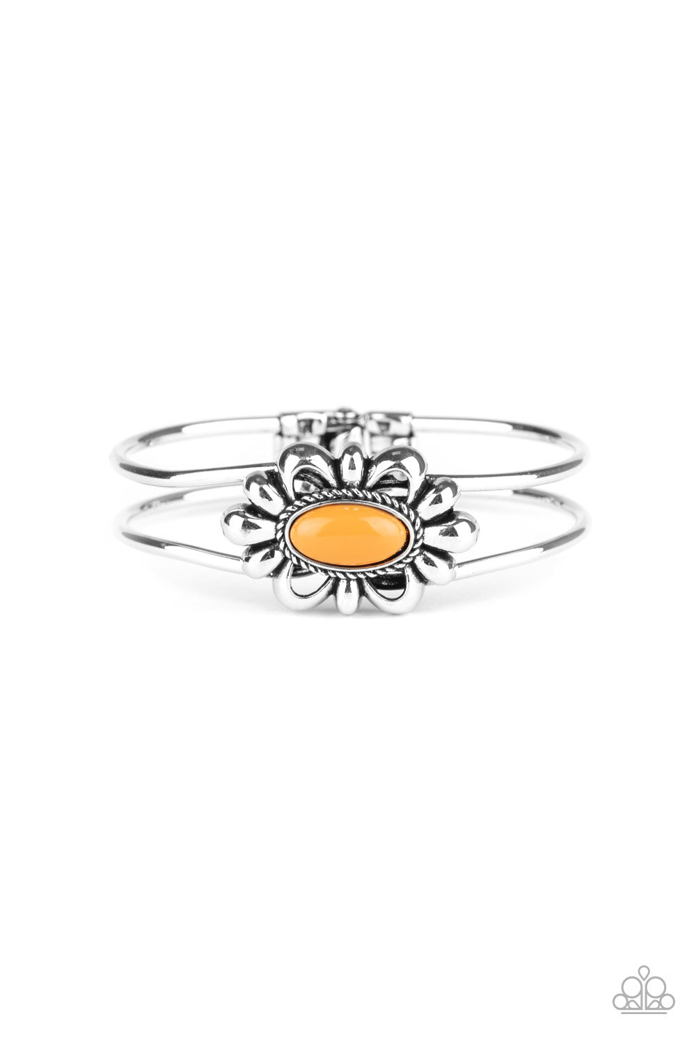 Serene Succulent Orange Paparazzi Bracelet