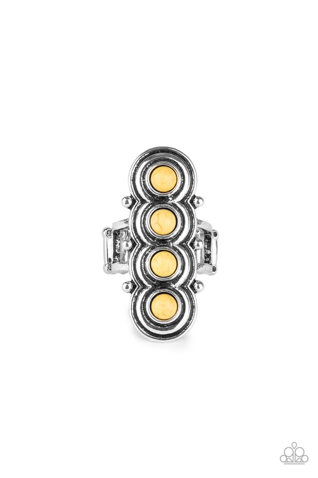 Paparazzi Terra Trinket Yellow Ring