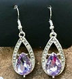 Gatsby Grandeur - Purple Paparazzi Earrings