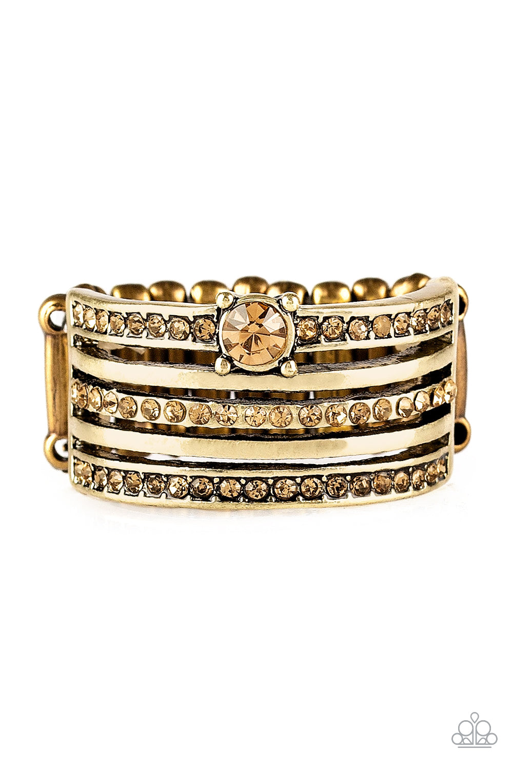 Paparazzi The Dealmaker Brass Ring