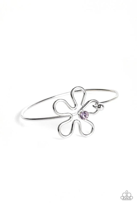 Floral Innovations Purple Bracelet