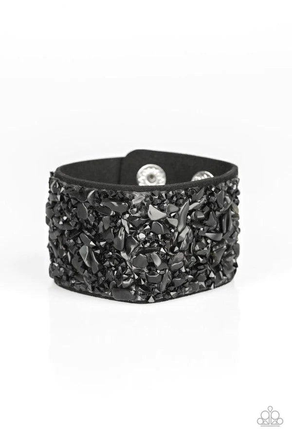 Crush Rush Black Paparazzi Bracelet