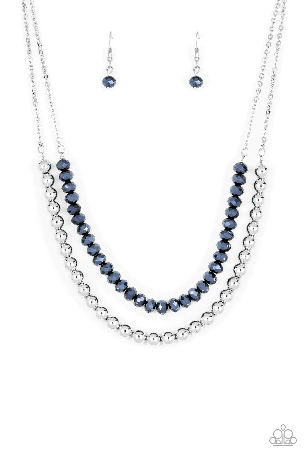Color Of The Day Blue Paparazzi Necklace