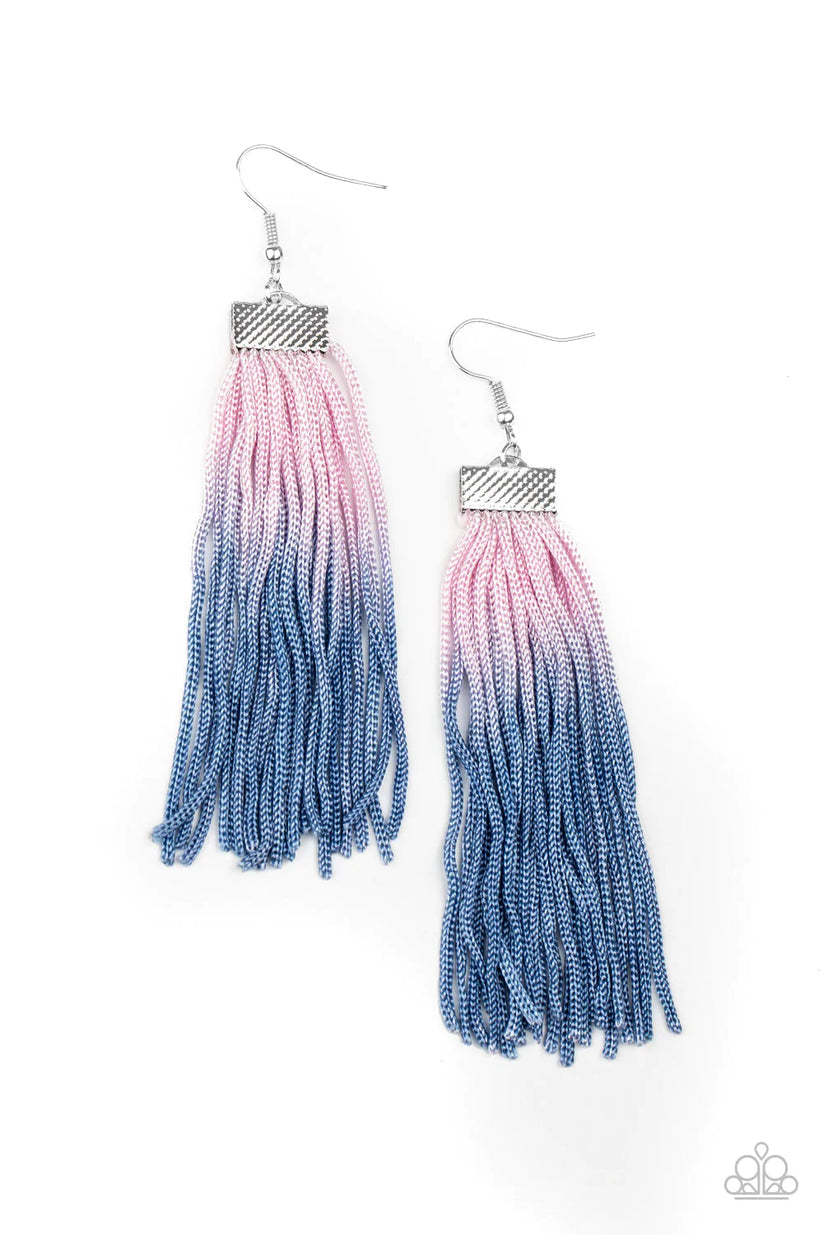 Dual Immersion Pink Earrings
