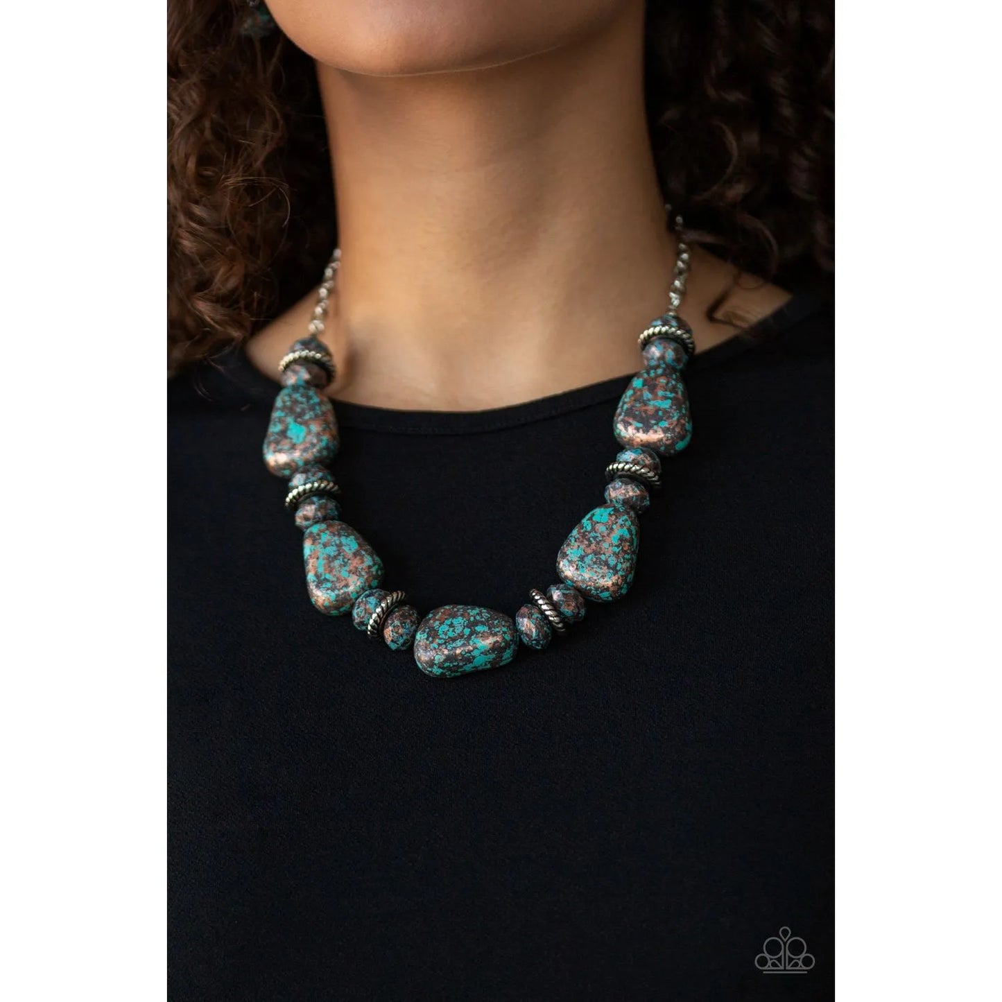Prehistoric Fashionista Multi Paparazzi Necklace