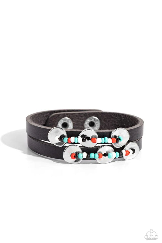 Social Sashay Black Bracelet