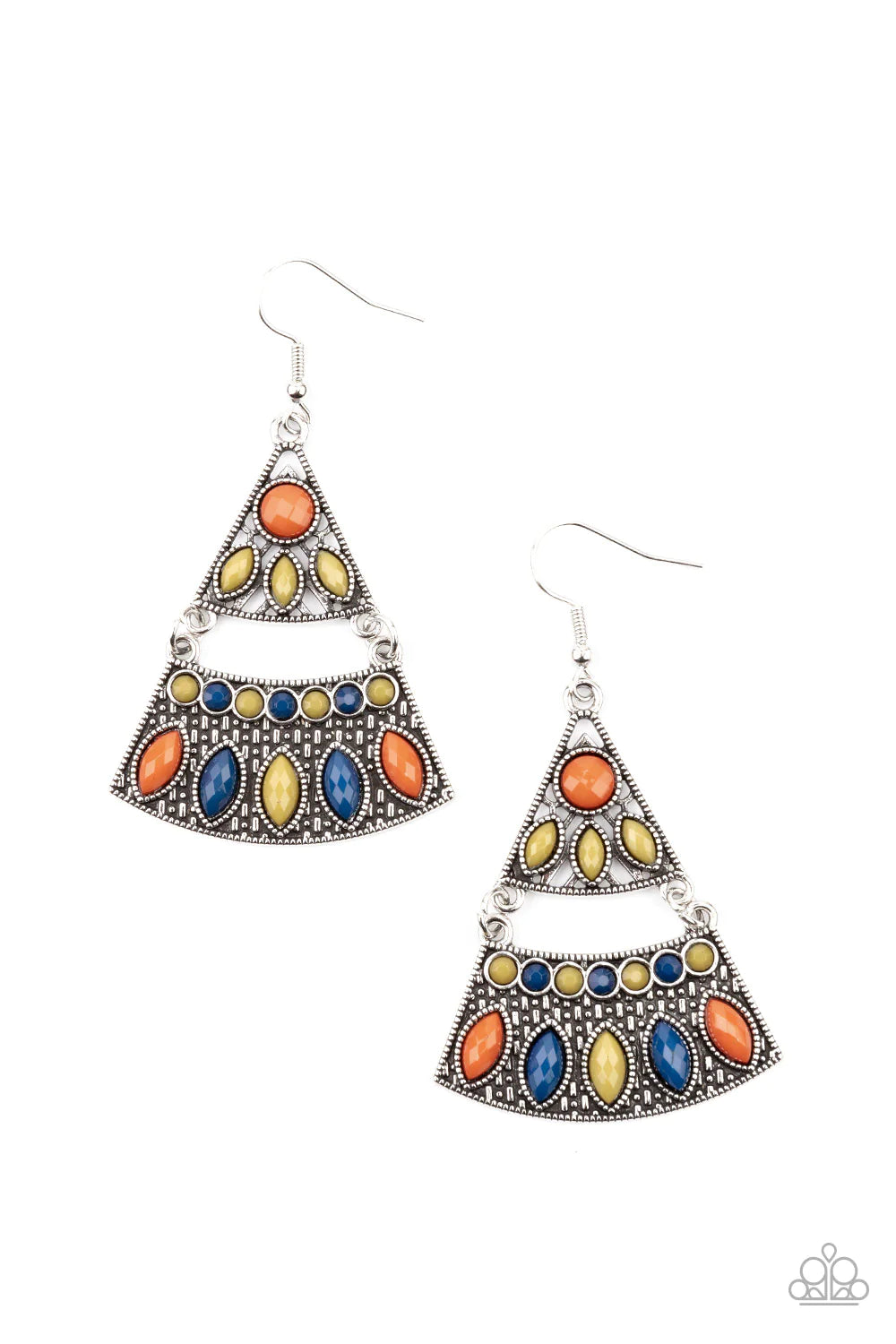 Desert Fiesta Multi Paparazzi Earrings