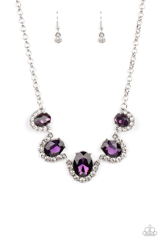 The Queen Demands It Purple Paparazzi Necklace