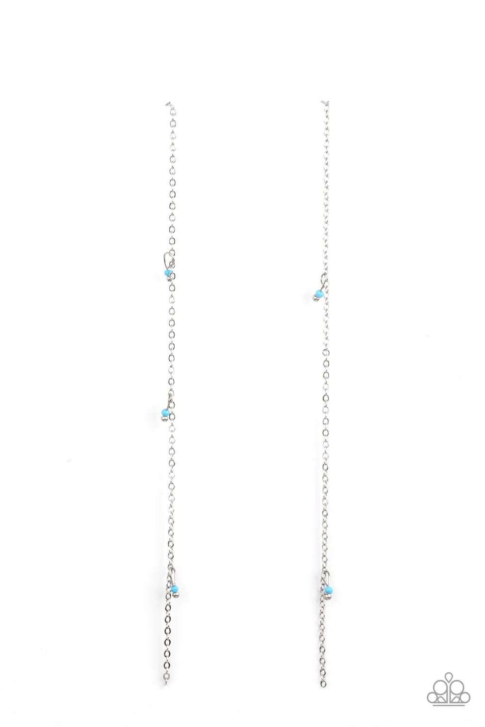 Dauntlessly Dainty Blue Paparazzi Earrings