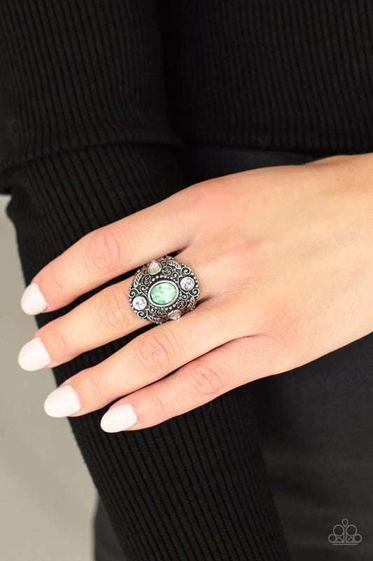 In The Limelight Green Paparazzi Ring