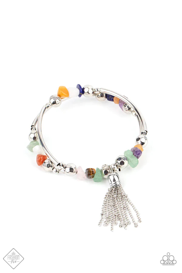 Mineral Mosaic Multi Paparazzi Bracelet