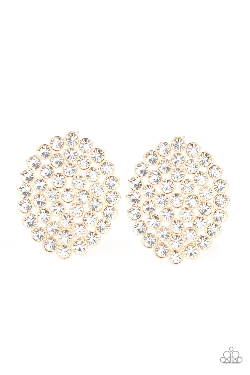 Drama School Dropout Gold Paparazzi Earrings