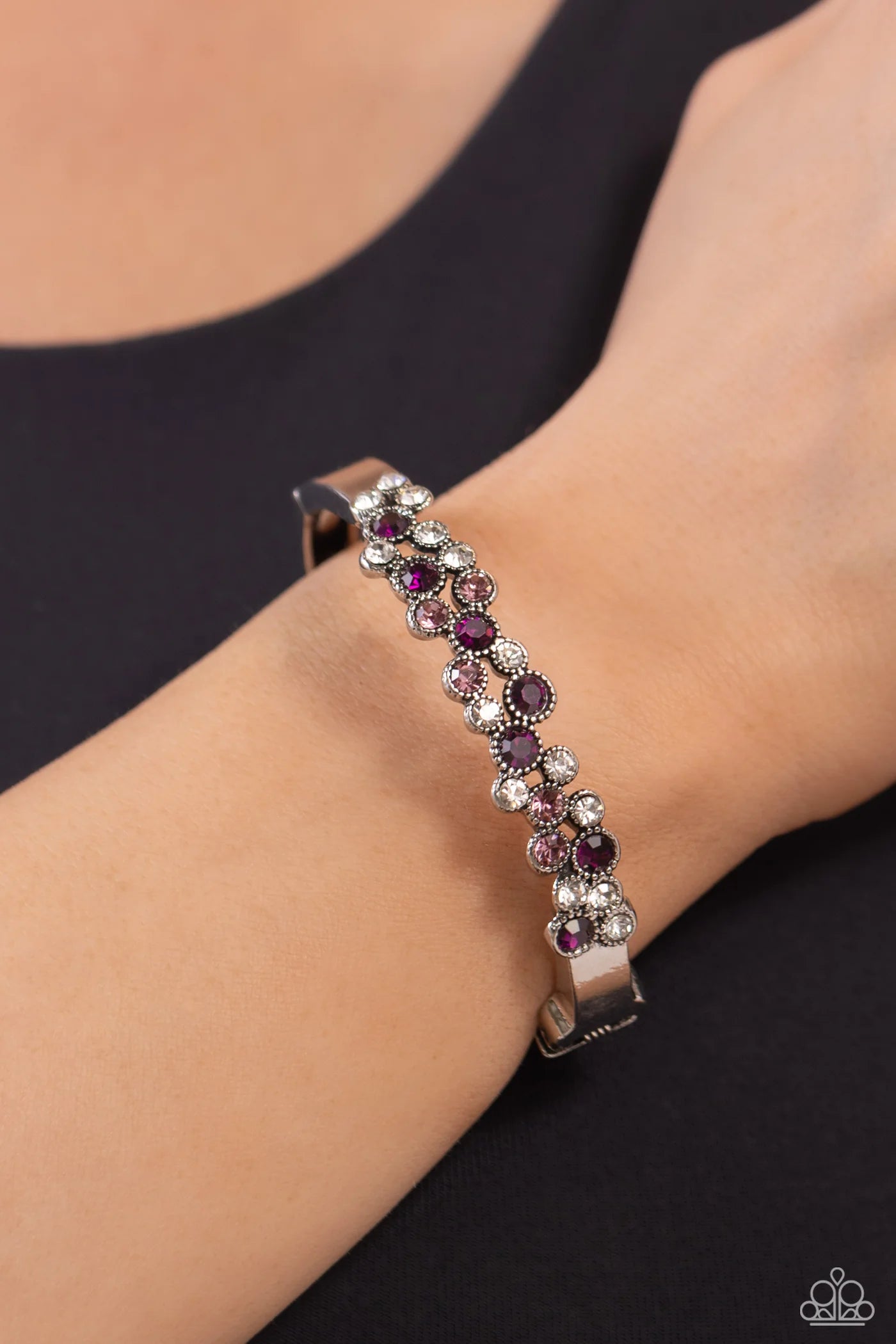 Big City Bling Purple Bracelet