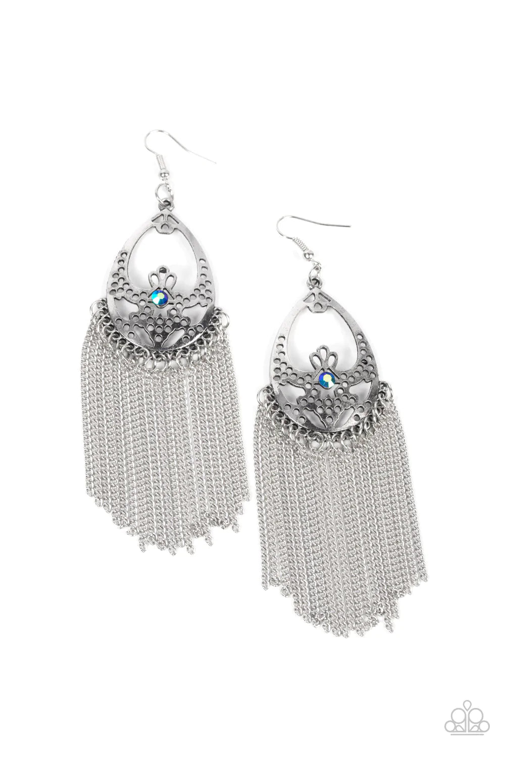 Castle Cottage Blue Paparazzi Earrings