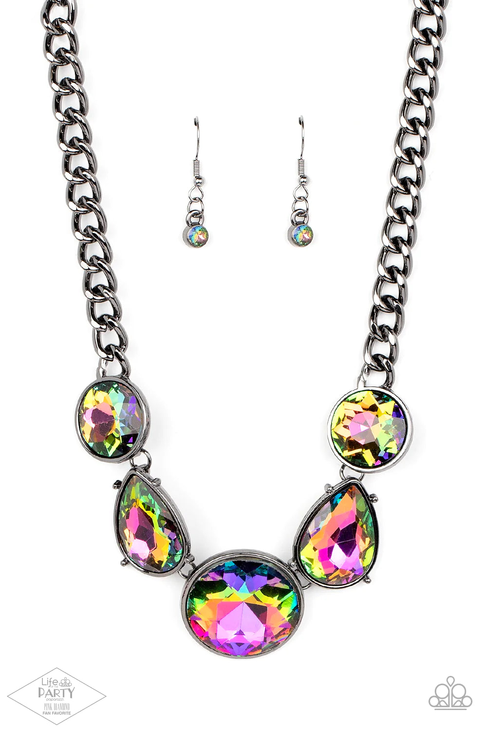 All The World's My Stage Multi Life of the Party Necklace