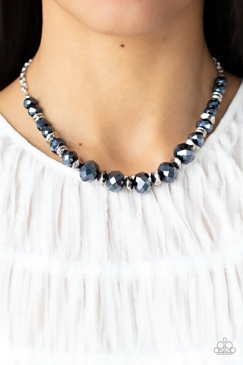 Cosmic Cadence Blue Paparazzi Necklace