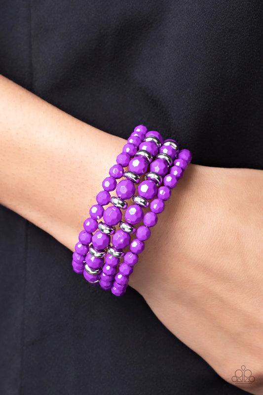 It's A Vibe Purple Paparazzi Bracelet