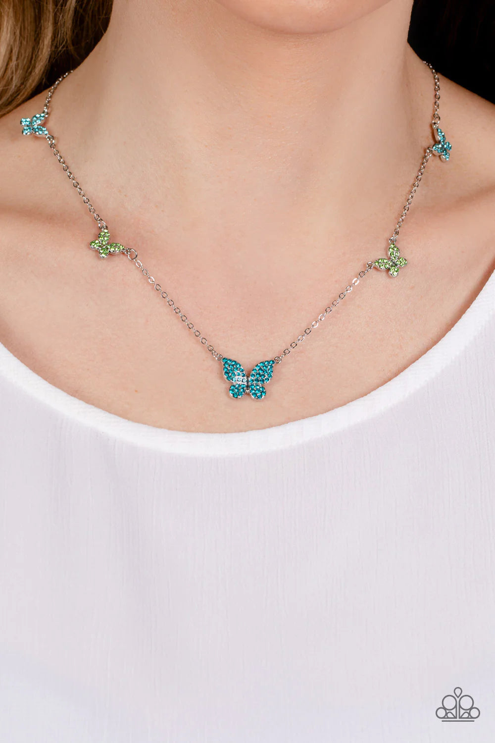 Fairy Special Blue Paparazzi Necklace