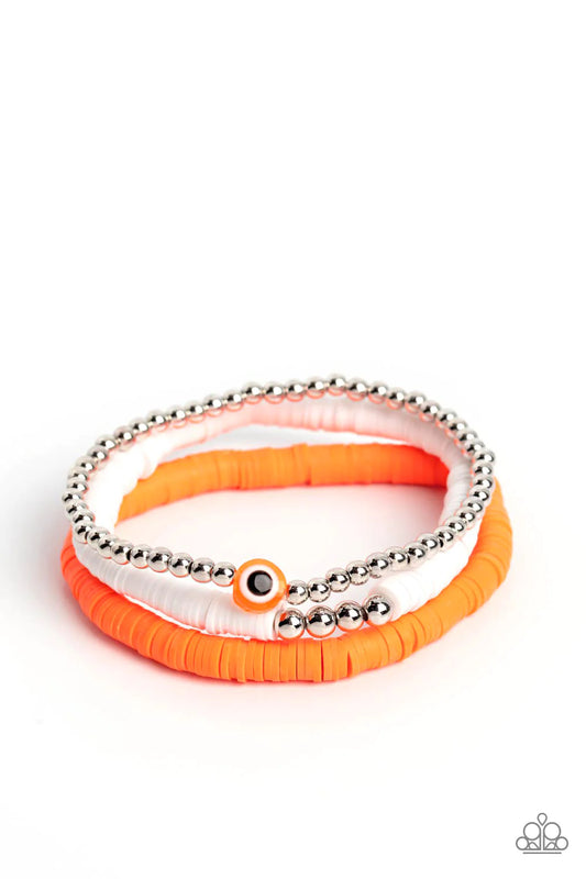 EYE Have A Dream Orange Paparazzi Bracelet