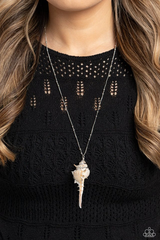 Sea CONCH White Necklace