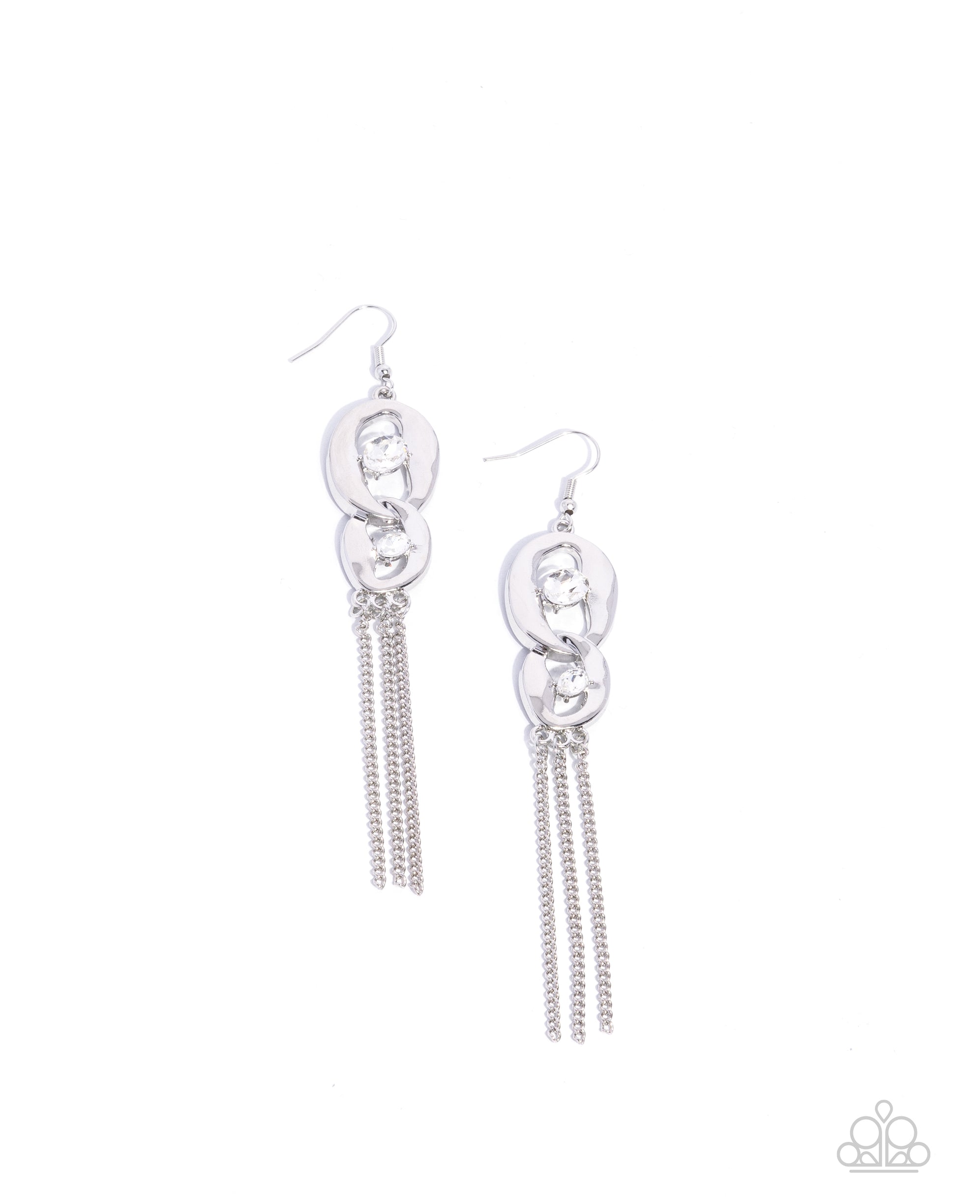 Wild Welcome - White Earrings 