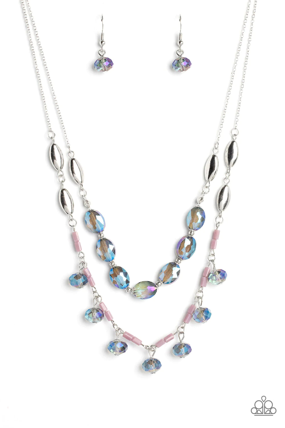 Sheen Season Blue Paparazzi Necklace