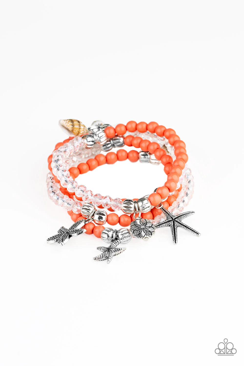 Ocean Breeze Orange Paparazzi Bracelet