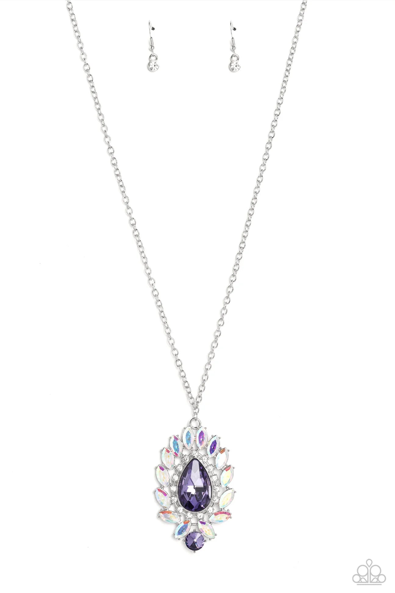 Over the TEARDROP Purple Paparazzi Necklace