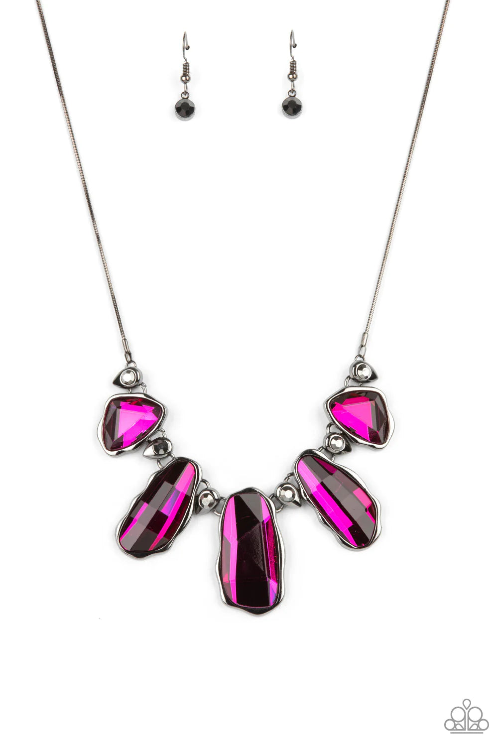 Cosmic Cocktail Pink Paparazzi Necklace