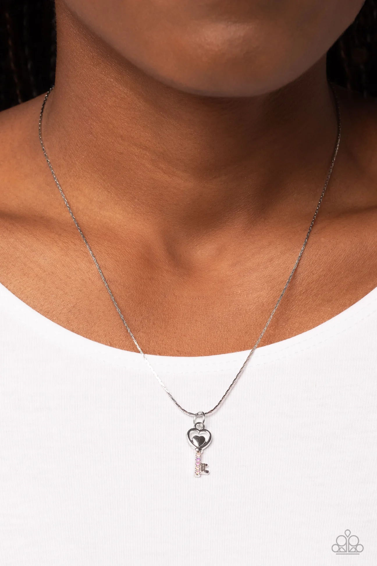 LOVE Locked Multi Paparazzi Necklace