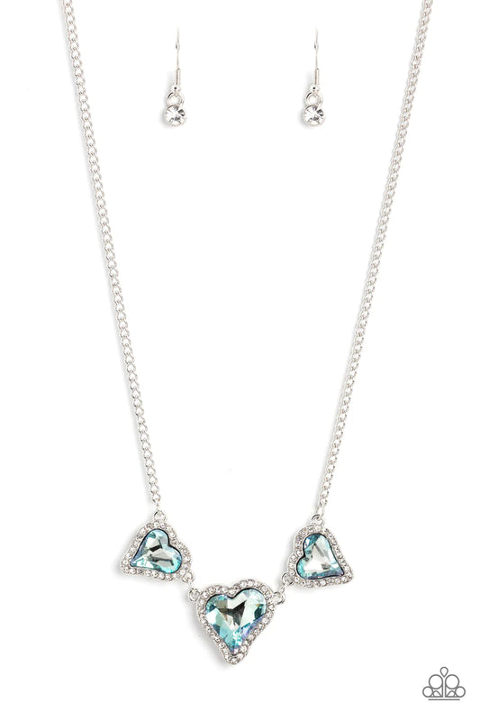 State of the HEART Blue Paparazzi Necklace