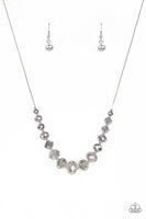 Crystal Carriages - Silver Paparazzi Necklace