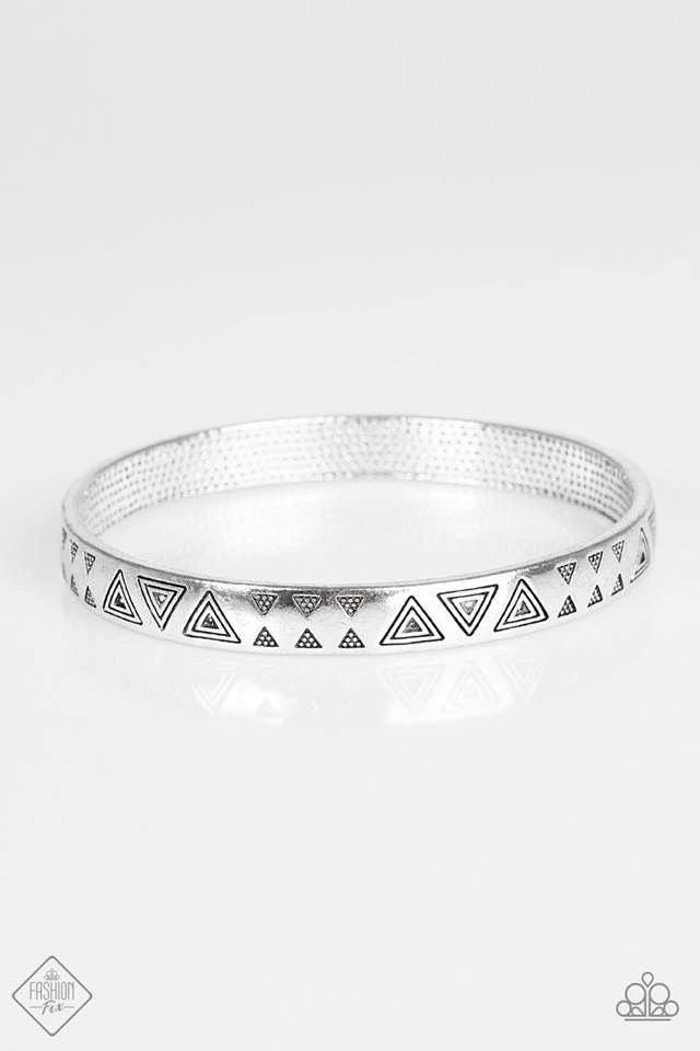 Fox in the Henhouse - Silver Paparazzi Bracelet