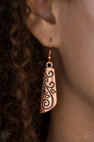Untamed Copper Paparazzi Blockbuster Necklace