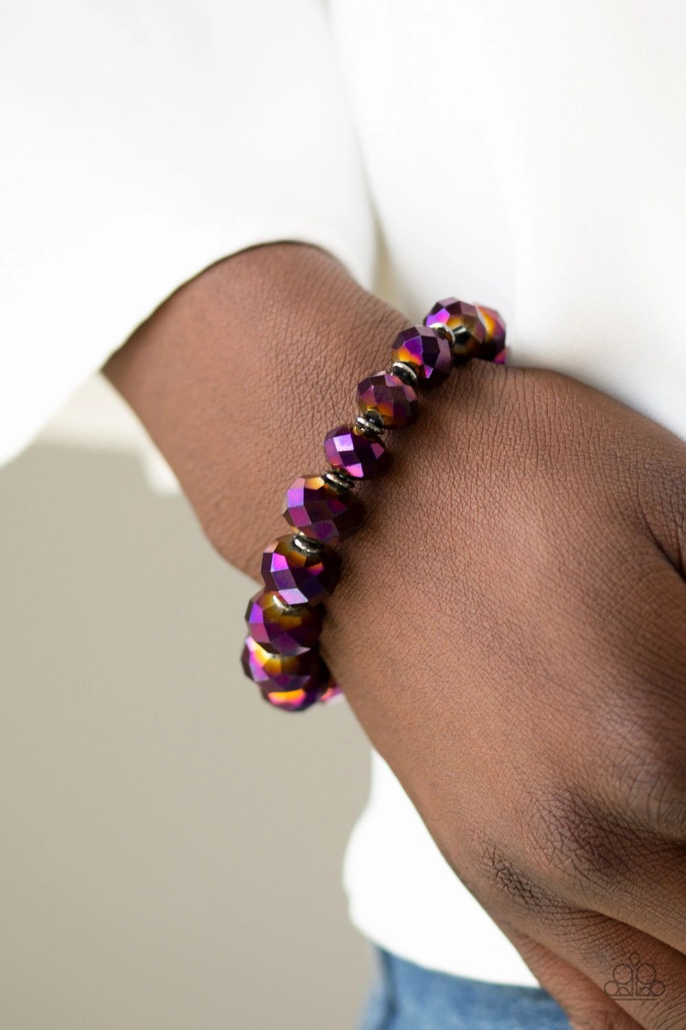 Beautifully Bewitching Purple Paparazzi Bracelet