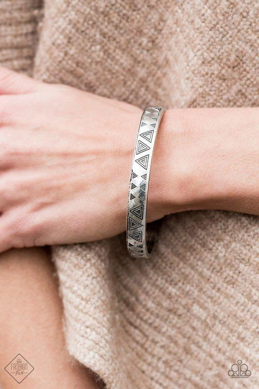Fox in the Henhouse - Silver Paparazzi Bracelet