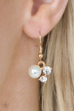 Toast To Perfection - Gold Paparazzi Blockbuster Necklace