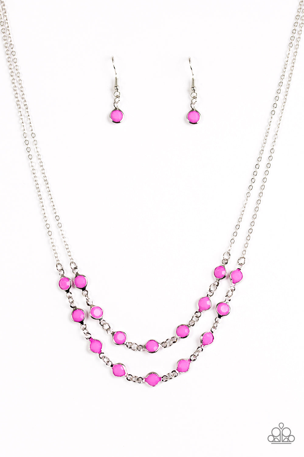 Summer Girl Purple Paparazzi Necklace