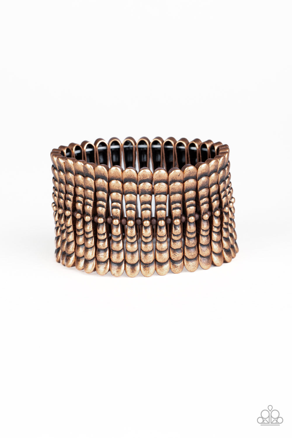 Level The Field - Copper Paparazzi Bracelet
