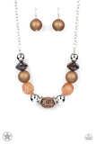 A Warm Welcome Copper Paparazzi Blockbuster Necklace