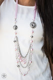 All The Trimmings - Pink Paparazzi Blockbuster Necklace
