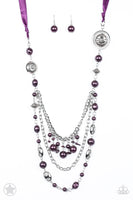 All The Trimmings - Purple Paparazzi Necklace