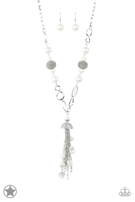 Designated Diva - White Paparazzi Necklace