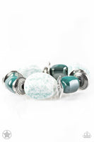 Glaze of Glory - Blue Paparazzi Bracelet