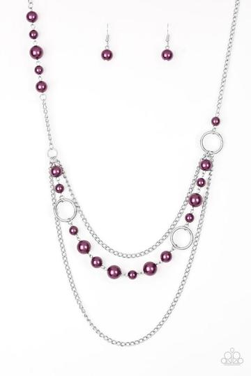 Party Dress Princess - Purple Paparazzi Necklace