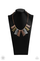 A Fan of the Tribe Paparazzi Necklace