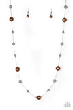 Eloquently Eloquent - Brown Paparazzi Necklace